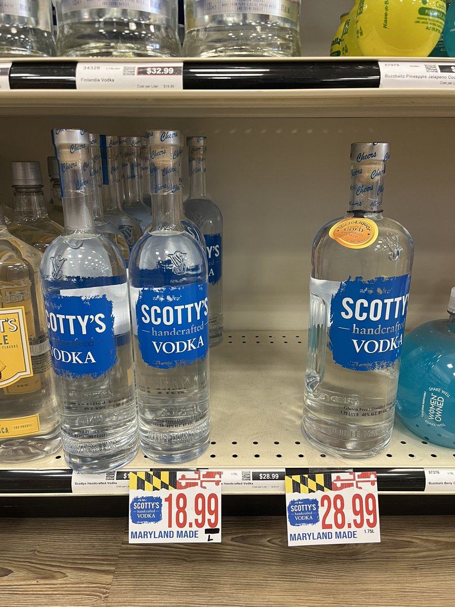 Had to pick up some <a href="/ScottysVodka/">Scotty's Vodka</a>