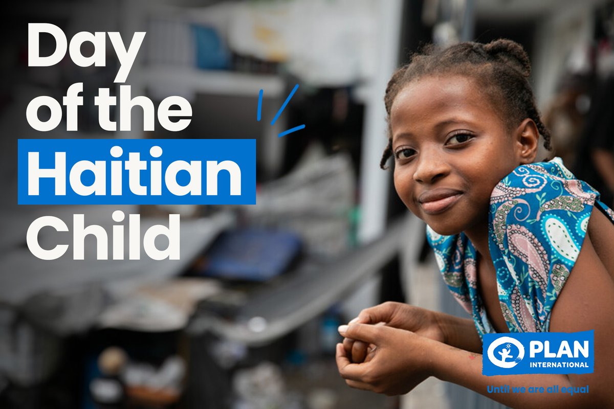 This #NationalDayoftheHaitianChild, join us and stand in solidarity with girls and young people who have been forced to flee their home.

#UniteForPeace #DayoftheHaitianChild #NationalDayoftheHaitianChild2025