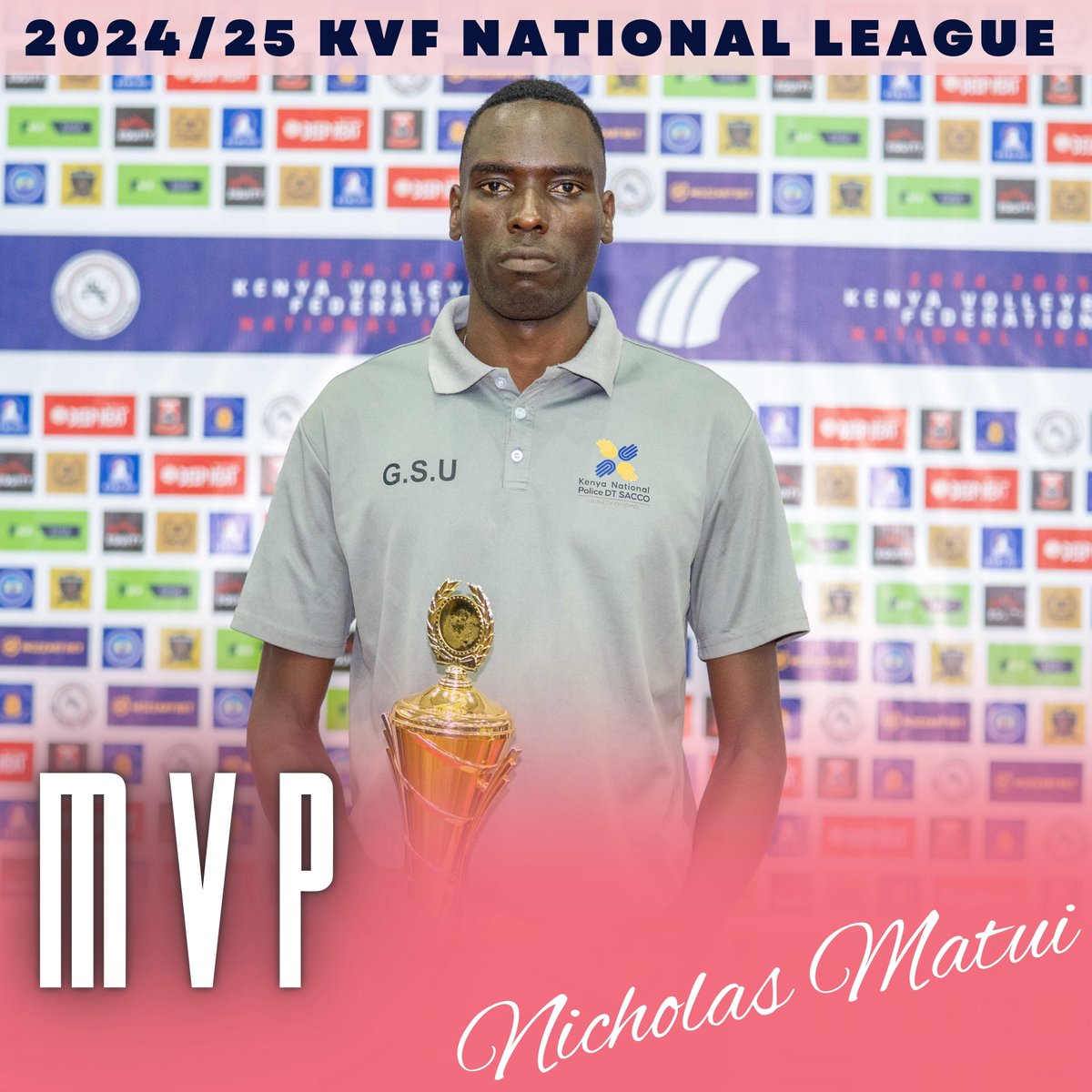MOST VALUABLE PLAYER: Nicholas Matui – GSU

When the stakes were highest, he soared the tallest.
Nicholas Matui wasn’t just a player — he was the moment. From thunderous spikes to game-changing plays, he led GSU’s charge to glory with unmatched passion and precision.