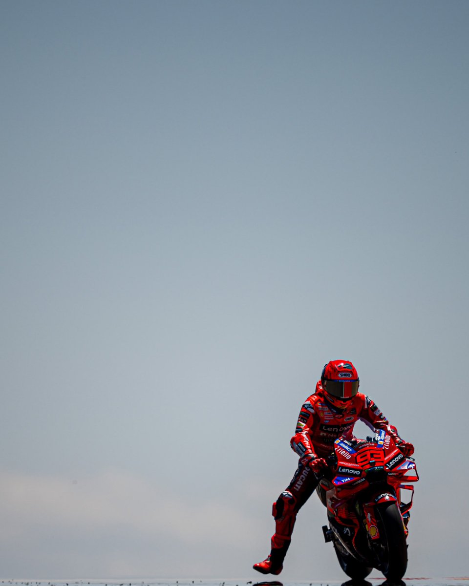 Ducati Corse (@ducaticorse) on Twitter photo The King 👑 of #AragonGP
Total race domination for <a href="/marcmarquez93/">Marc Márquez</a> who takes over the weekend by topping every session ⏰
#ForzaDucati #DucatiLenovoTeam The King 👑 of #AragonGP
Total race domination for <a href="/marcmarquez93/">Marc Márquez</a> who takes over the weekend by topping every session ⏰
#ForzaDucati #DucatiLenovoTeam