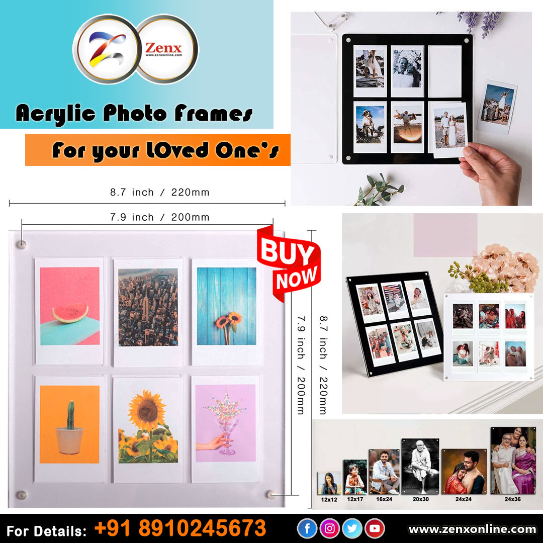 Zenxonline's tweet image. "Acrylic Photo Frames for your Loved One's! 📸✨ #AcrylicFrame"
.
.
.
For details: +91 8910245673
.
#zenxacrylicframe #acrylicphotoframes #photoframes #zenxinfosystem #onlinezenx #zenxonline #zenxonlineindia #cliponframeskolkata
#zenxinfosystemkolkata #MemoriesMadeSimple