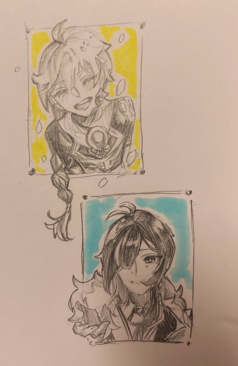 futene_1's tweet image. #ガイ空　 #kaether
きっと次のストーリーも重いと思うので…現実逃避。