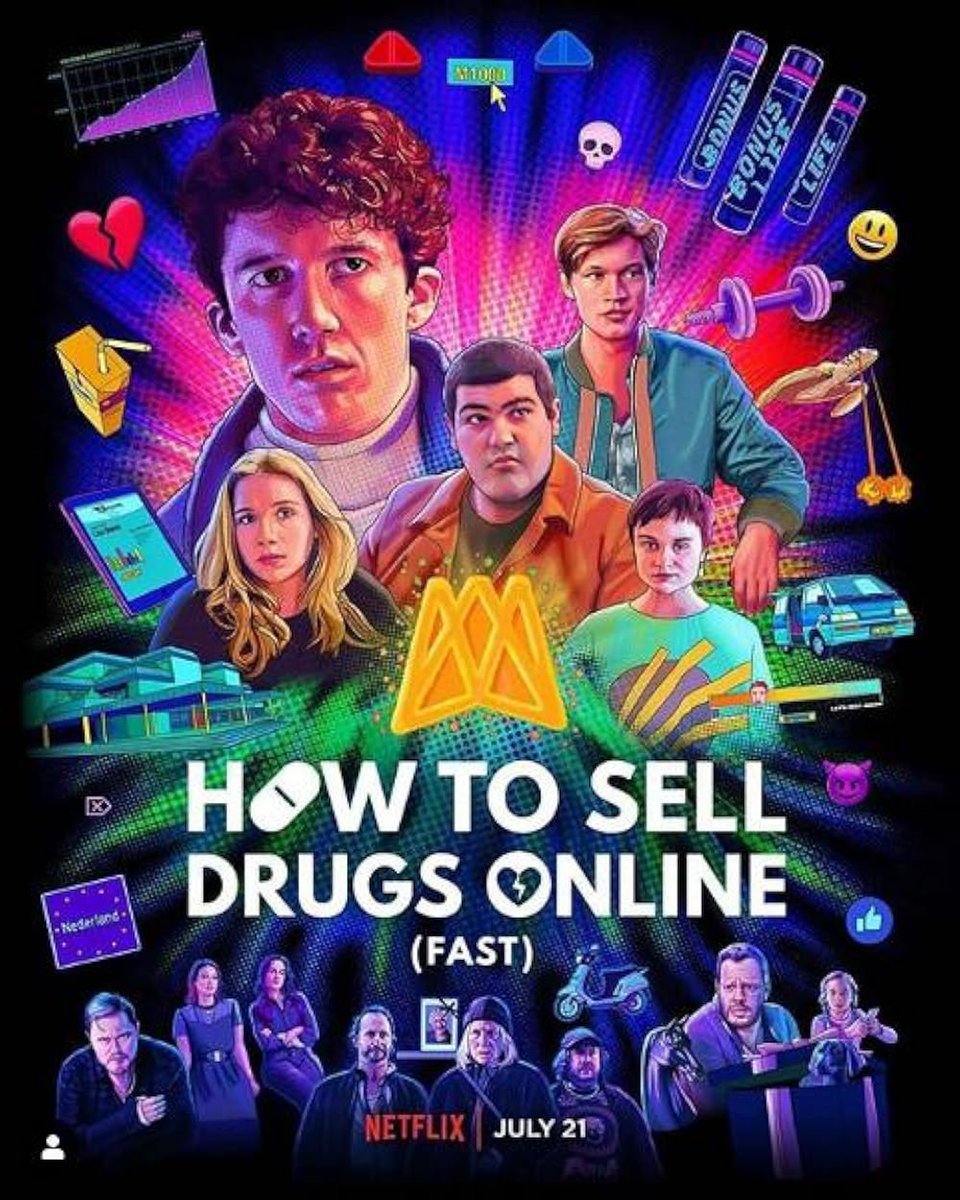 Mes loubards e-commerçants,
Je suis pas trop série, 
mais si tu fait de l’ecom faut que tu regarde « How to Sell drugs online »

Business en ligne, morale…, bref classique!
À un moment y’a même <a href="/ImLucasnova/">Lucas Nova</a> avec ses marques de CBD qui parle de “récurring” dans la saison 4