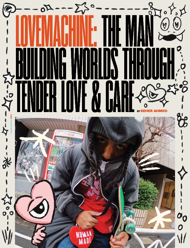Def_Magazine_'s tweet image. This issue features the return of our Streetwear Showcase, where @theyknowdonnie chats with @Crispysz about starting his brand, being unique, and staying motivated while getting Heartboy out to the world