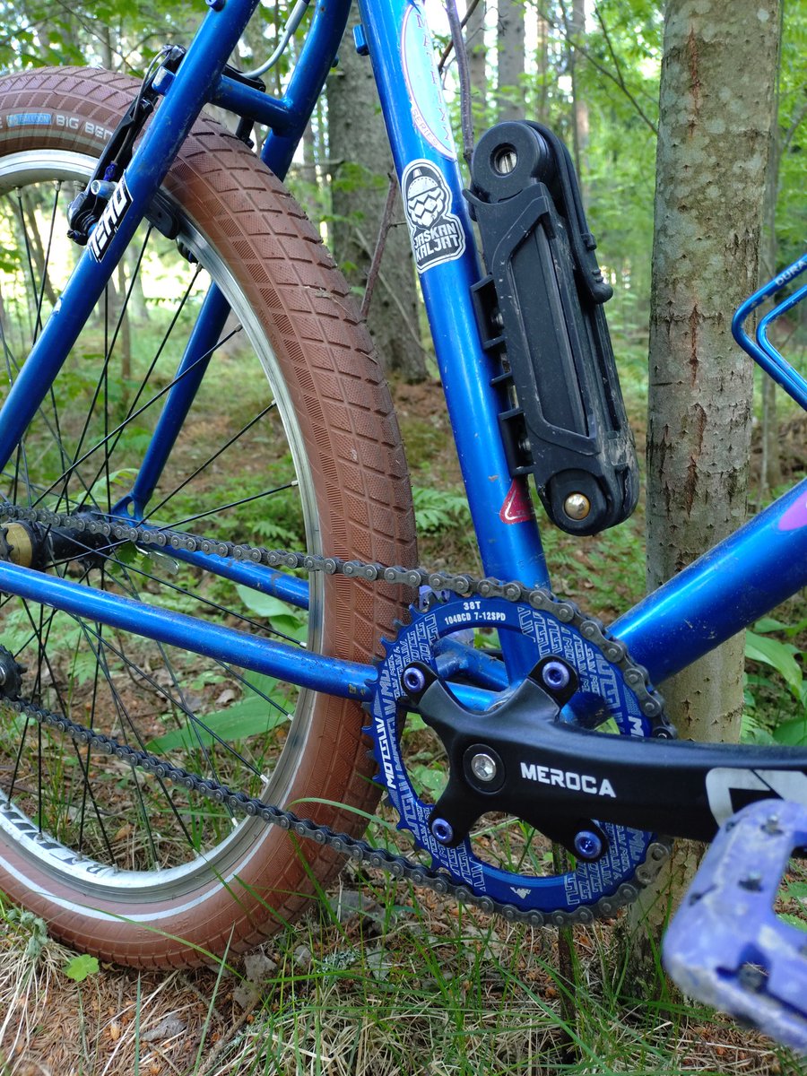 Tunturi Kayapo sinkula on nyt täysin valmis ja hyvin liikkuu!
#pyöräily #pyöräilytwitter