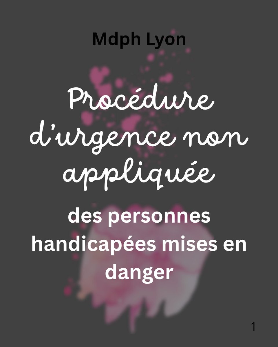 HandiEncolere's tweet image. 🚨La #PCH d'urgence  Qd une personne handicapée est en danger de perdre son maintien à domicile, la loi est claire :
👉 Le Président du Département / métropole a 15 jrs pr accorder des droits provisoires. Puis 2 mois pr une décision complète en CDAPH
#Handicap #DroitsHandicap🧵