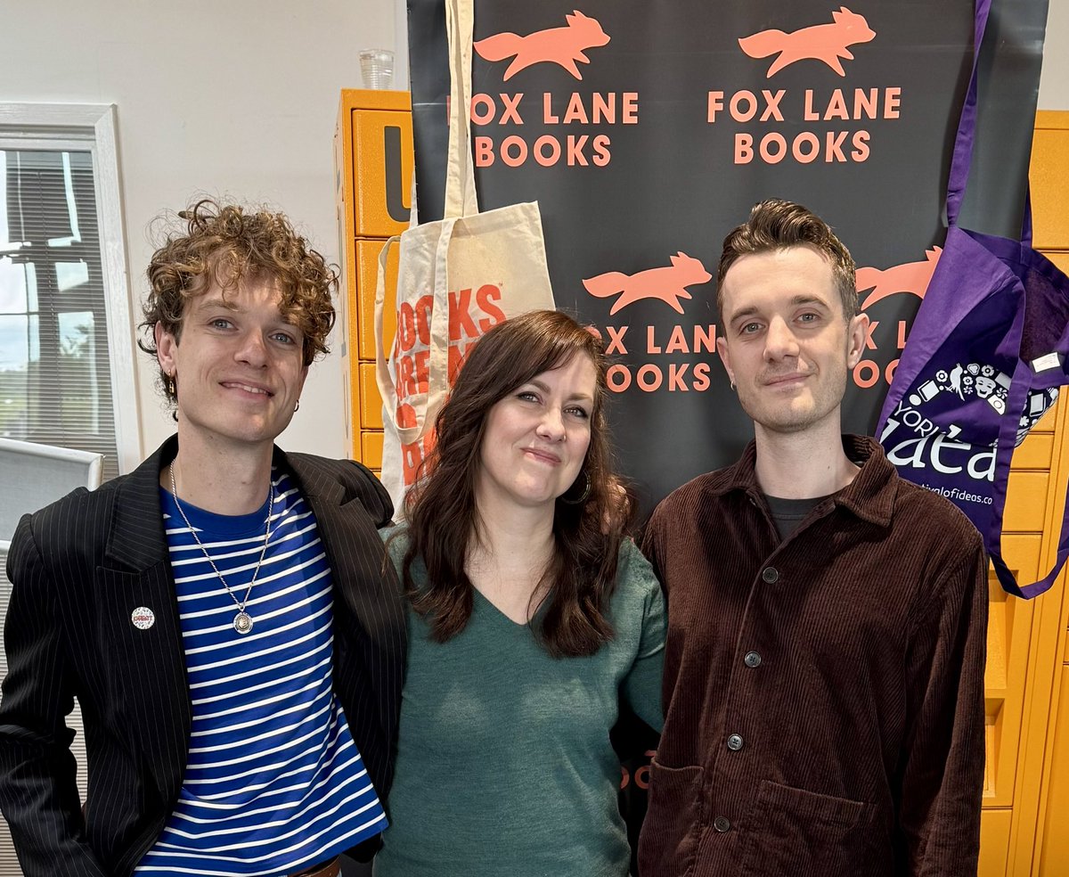 Fox Lane Books 🦊 (@foxlanebooks) on Twitter photo It’s mother and son day today <a href="/YorkFestofIdeas/">York Festival of Ideas</a> - Luke and Zach have joined me today for a Sunday packed with events
We’re here until 8:30 tonight, so there’s still time to join us. Nina Edwards, Sonia Purnell and Paula Akpan to come 🦊🧡📚 It’s mother and son day today <a href="/YorkFestofIdeas/">York Festival of Ideas</a> - Luke and Zach have joined me today for a Sunday packed with events
We’re here until 8:30 tonight, so there’s still time to join us. Nina Edwards, Sonia Purnell and Paula Akpan to come 🦊🧡📚