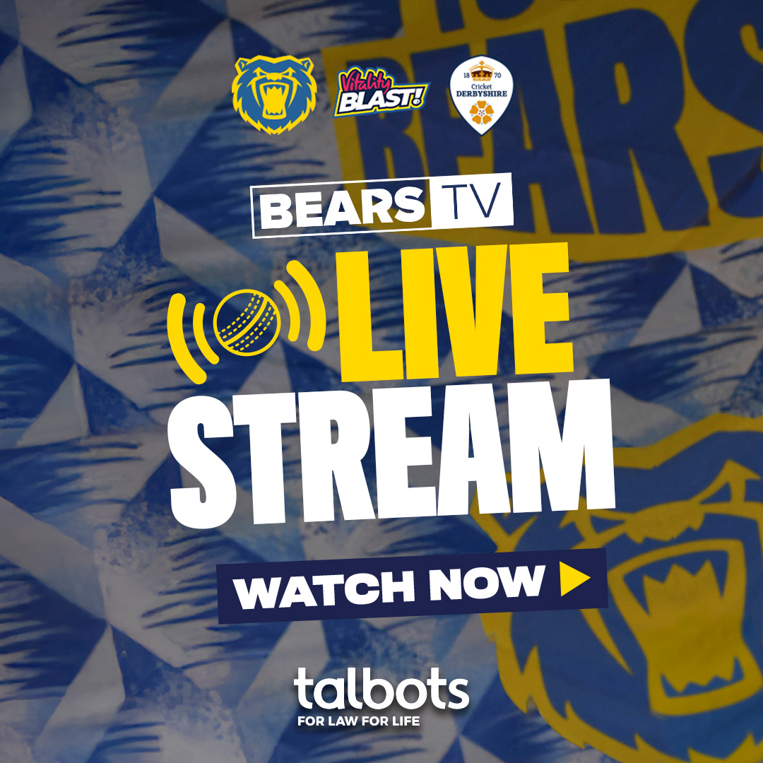 WarwickshireCCC's tweet photo. Wicket.

#HainTrain goes 😢

Bears 153/4 (Moeen 8*), off 16.4 overs.

Bears TV 📺 https://t.co/IsqKCoe2hR

🐻#YouBears | #BEAvDER https://t.co/6eqjpvzfWq
