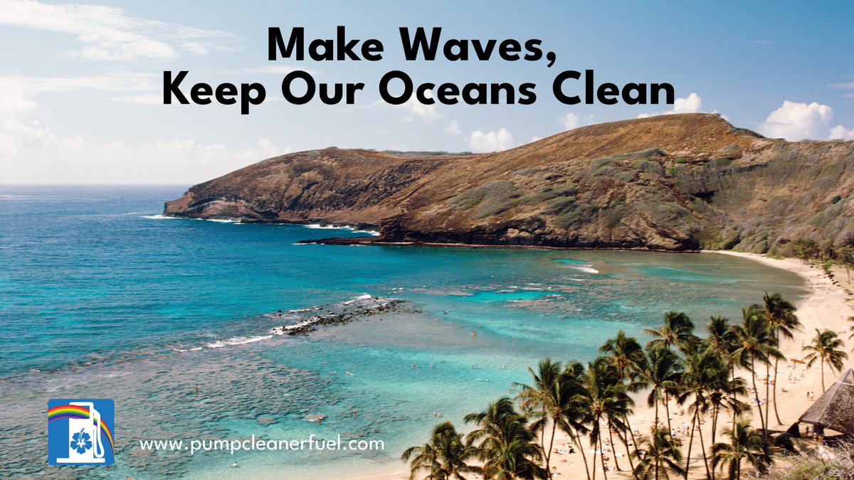 PumpCleanerFuel's tweet photo. The ocean gives us life. Let’s protect it with cleaner fuels that cut pollution by up to 80%. 🌊 Support Hawaiʻi-made fuels that protect our marine life.
 #WorldOceansDay #CleanFuelStandard #AlohaPowered #ProtectOurOceans #CleanFuels https://t.co/8dv5LTVlxa
