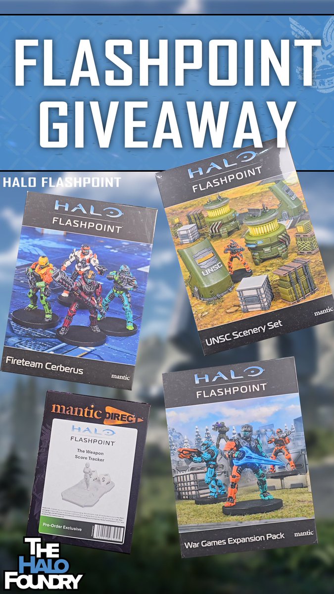 Halo Flashpoint giveaway 🎉

To enter simply:

Follow the link to my latest short
Comment Flashpoint
Like the video
youtube.com/shorts/vn7HrMo…

#halo #haloinfinite #HaloSpotlight