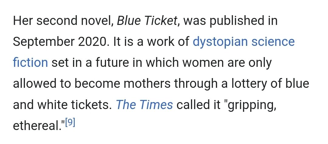 Allen Tsui (@tsuiallen) on Twitter photo Even though <a href="/Waterstones/">Waterstones</a> <a href="/gowerst_books/">Waterstones Gower Street</a> I haven't attended a Book Club meeting in years, forecasting, predicting or nominating "Blue Ticket" by Sophie Mackintosh who wrote the foreword to the #FkedupFiction read for June Even though <a href="/Waterstones/">Waterstones</a> <a href="/gowerst_books/">Waterstones Gower Street</a> I haven't attended a Book Club meeting in years, forecasting, predicting or nominating "Blue Ticket" by Sophie Mackintosh who wrote the foreword to the #FkedupFiction read for June