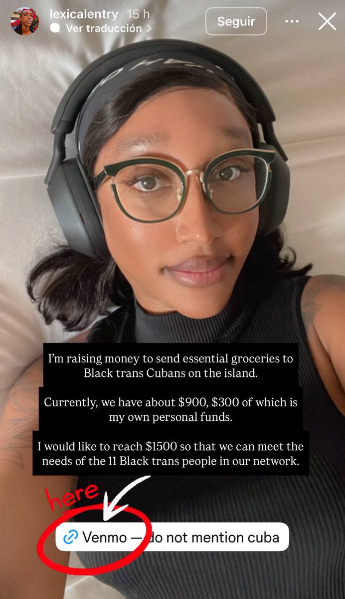 would appreciate support with amplifying this — we’re trying to raise funds for black trans community in cuba struggling to get groceries rn. the venm0 is alex-webster ❣️