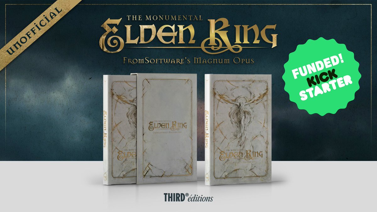 ⏱️ Less than 3 days left in our "ELDEN RING" Kickstarter campaign!

🔥 Don't miss your chance to get the exclusive Kickstarter Collector's Box!

⤵️⤵️⤵️
kickstarter.com/projects/third…