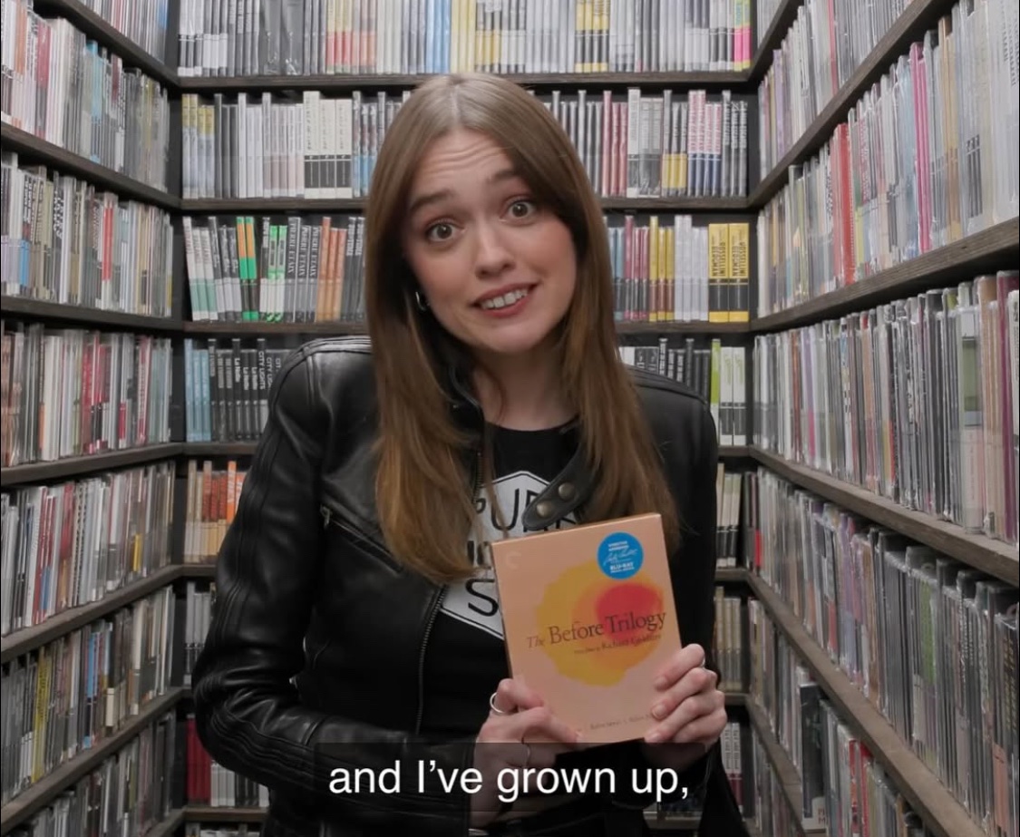 TheCinesthetic's tweet image. aimee lou wood about the before trilogy