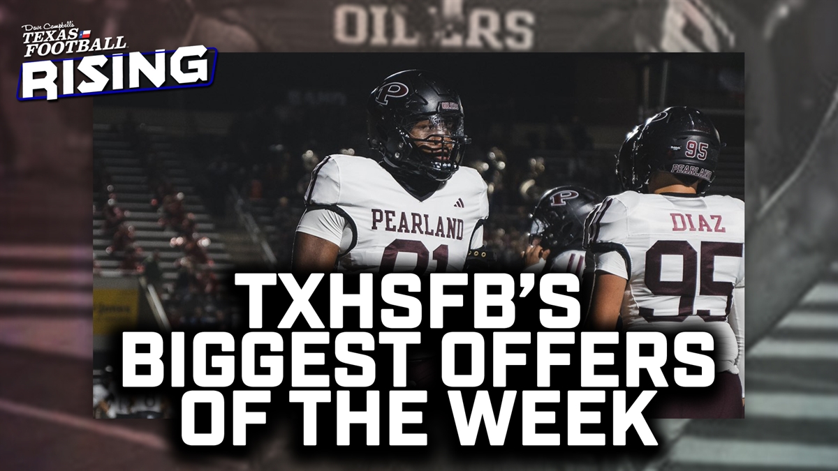 Dave Campbell's Texas Football — TexasFootball.com (@dctf) on Twitter photo These are the BIGGEST #TXHSFB offers picked up this week. 🤯
🗣️ <a href="/DeMarcoJenkins_/">DeMarco Jenkins</a>
🗣️ <a href="/shanks2cold/">Wayne Shanks Jr.</a>
🗣️ <a href="/RoyceBimage/">Royce Bimage</a>
🗣️ <a href="/JOHN_MEREDITH2/">⭐️John Meredith lll⭐️</a>
🗣️ <a href="/Tyknutson03TK/">Ty knutson</a>
🗣️ <a href="/JaistormK99/">Jai’storm Knight</a>
🗣️ <a href="/TimmyTimmerman3/">Timmy Timmerman 6’5 225 lbs 2026 TE</a>
#DCTF #TexasFootball #Recruiting
Via <a href="/GPowersScout/">Greg Powers 🏟️</a>:
texasfootball.com/article/2025/0… These are the BIGGEST #TXHSFB offers picked up this week. 🤯
🗣️ <a href="/DeMarcoJenkins_/">DeMarco Jenkins</a>
🗣️ <a href="/shanks2cold/">Wayne Shanks Jr.</a>
🗣️ <a href="/RoyceBimage/">Royce Bimage</a>
🗣️ <a href="/JOHN_MEREDITH2/">⭐️John Meredith lll⭐️</a>
🗣️ <a href="/Tyknutson03TK/">Ty knutson</a>
🗣️ <a href="/JaistormK99/">Jai’storm Knight</a>
🗣️ <a href="/TimmyTimmerman3/">Timmy Timmerman 6’5 225 lbs 2026 TE</a>
#DCTF #TexasFootball #Recruiting
Via <a href="/GPowersScout/">Greg Powers 🏟️</a>:
texasfootball.com/article/2025/0…