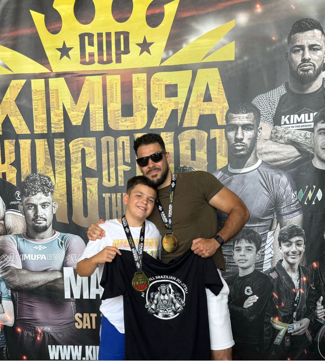 Rocklobo103's tweet photo. KIMURA CUP MALAGA
BJJ Championship

So proud of my boys both obtaining gold medals in the championship competition. Flying the flag @AngryChillBJJ https://t.co/59Ewzph5L2