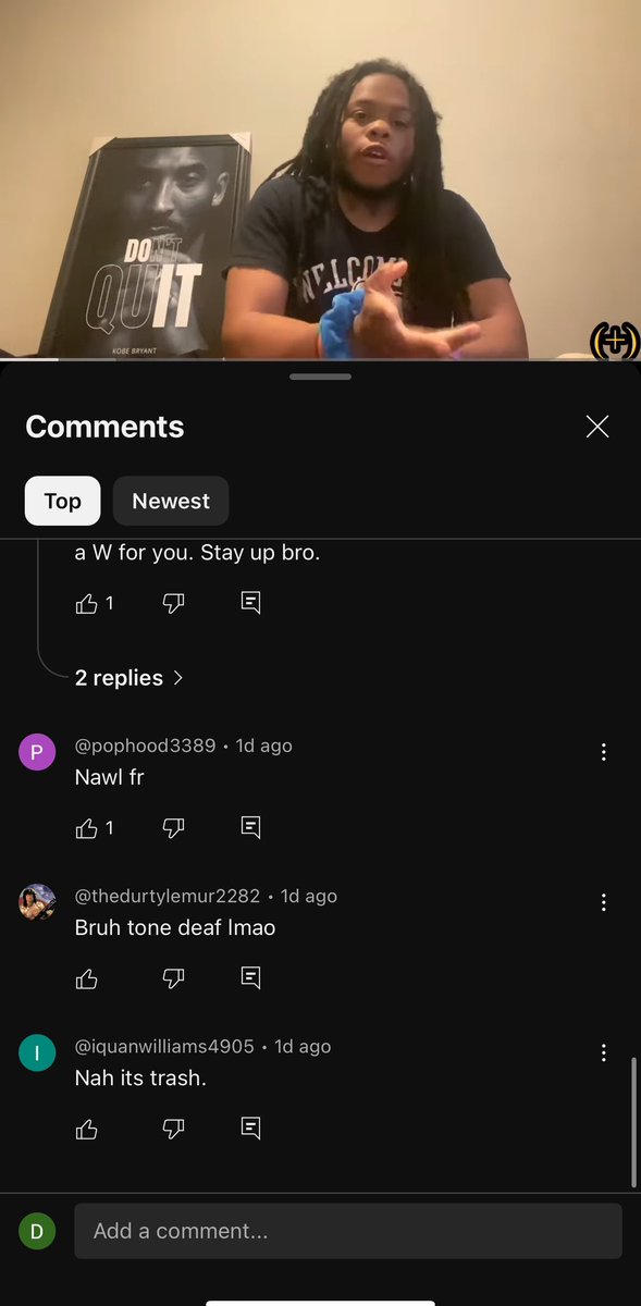 🚨 Drew has went viral again. #Drew is facing a lot of backlash for his support of @liltunechi ( #LilWayne ) #Carter6 on #YouTube 🚨