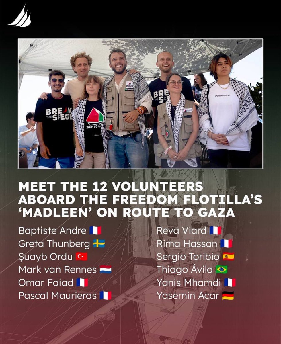 Doganaydigan's tweet photo. Pour la liberté de la Palestin
Aidez Gaza.

 #WeAreMadleen #FreedomFlotilla #GazaGenocide #FreePalestine #bbclaurak #AllEyesOnDeck
#UFC316 #ANDENG #AIforALL 
#FRAESP #MITB #It_Is_Too_Late
#از_غزه_بگو
#دیگه_دیره
#اجمل_قدر #عید_غدیر
#سيكو_سيكو https://t.co/XHX9E8uClm