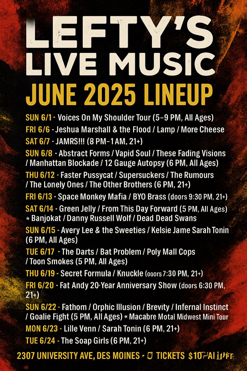 LeftysLive Music tweet media