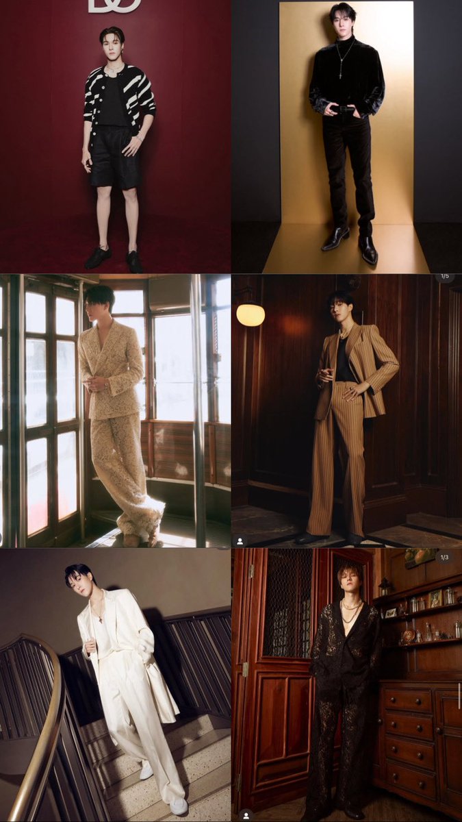 yainiloni's tweet photo. Nani hirunkit’s insane body proportions.
the way he can pull off any kind of brand’s styles. 

Louis  Vuitton            Dolce &amp; Gabbana
Emporio Armani       Kenzo, Givenchy etc. 

#hirunkit_ @Hirunkit_ https://t.co/IpqlO2qHkb