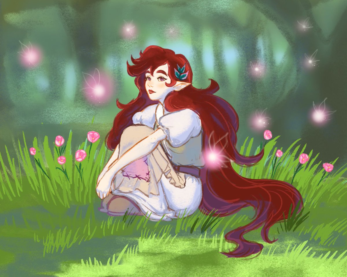 Botw oc Adelina ✨🧚‍♀️🌾 #botw #fairy