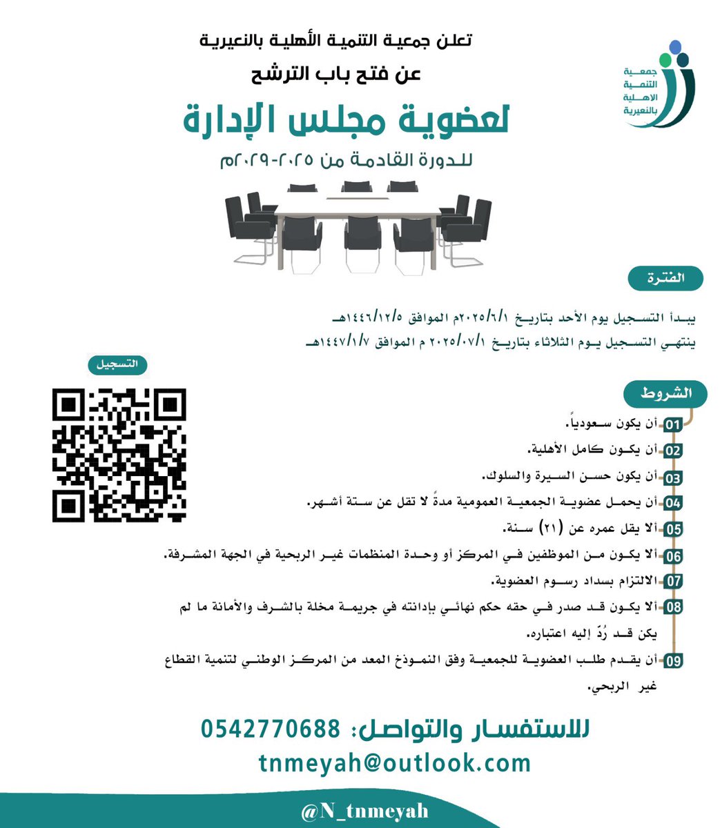 جمعية التنمية الاهلية بالنعيرية tweet media