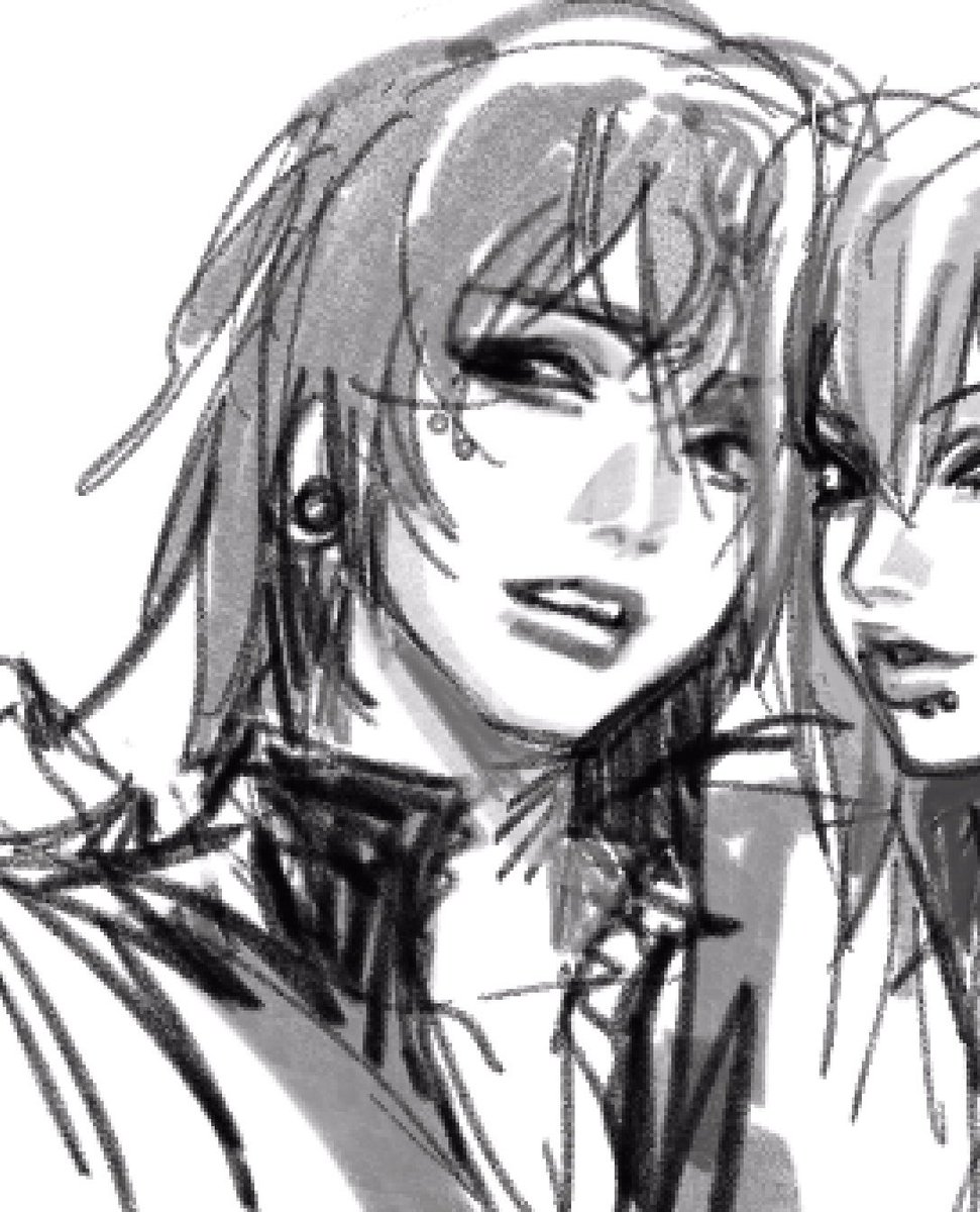 meguriine03's tweet image. Hmmm doodle stuff