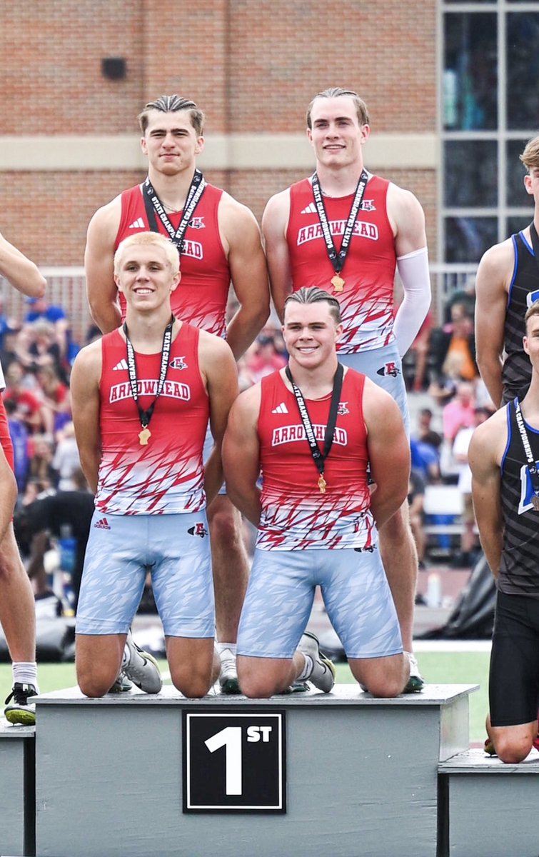 ReschTrey's tweet image. Great sophomore track season!
State Champs 4X200 State record 1:25.88
5th place 200M PR 21.70
@CoachHerriot