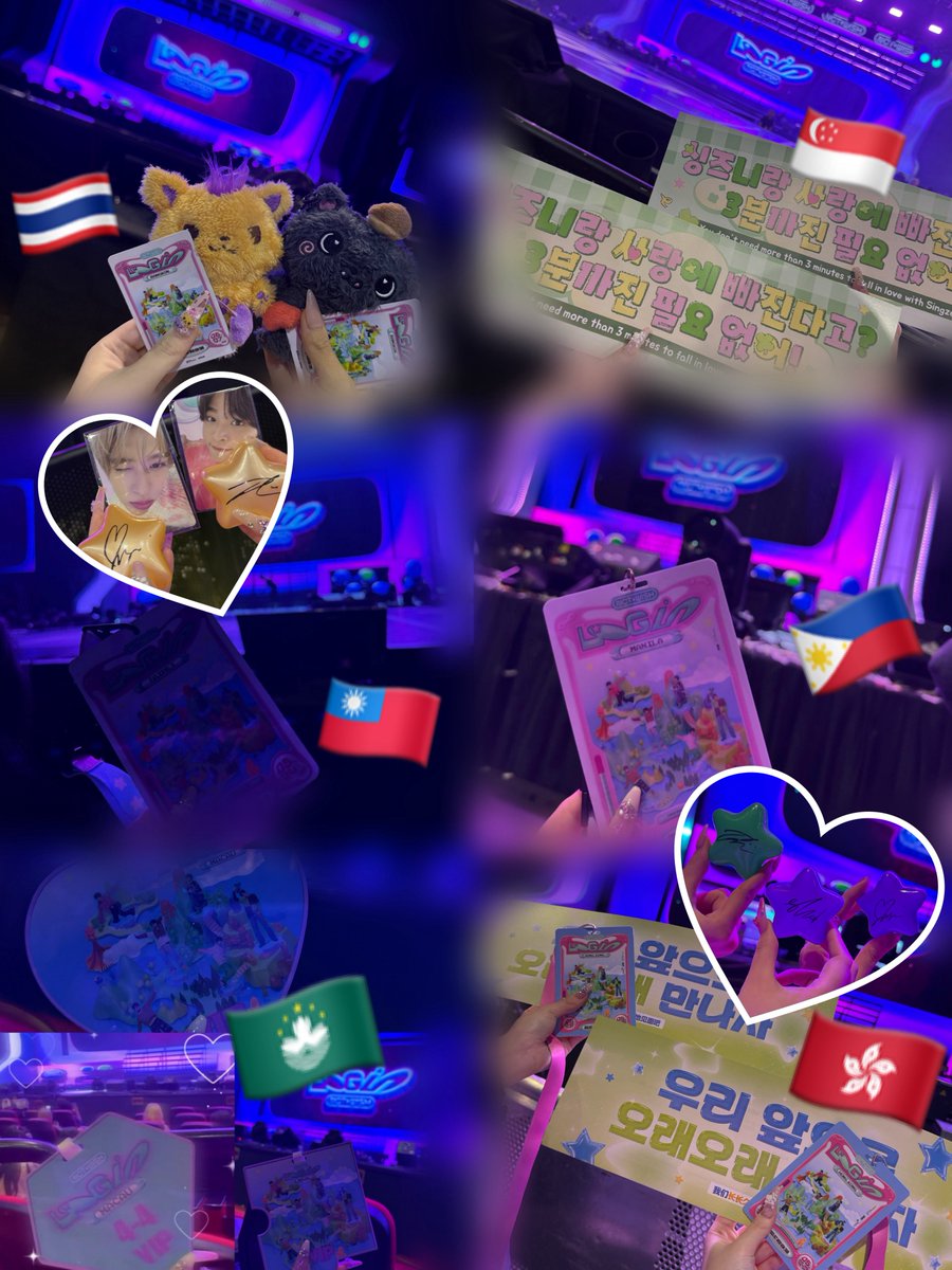 _yorosion's tweet image. ASIA TOUR LOG in🌟わんりょദി- ̫ -)💜
