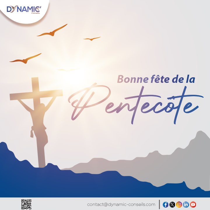 DYNAMICONSEILS's tweet photo. Recevez la force d’en haut !
Bonne fête de Pentecôte 🙏🏻
#poponguine #poponguine2025 #marche #kebetu #chretien #catholique #union #ViergeMarie #alelouah https://t.co/khbrmlYmAq