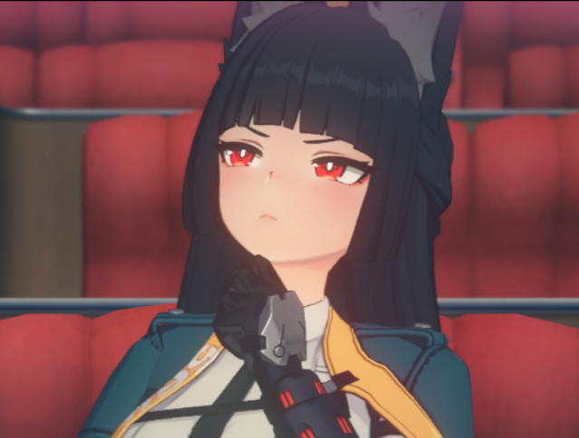 Too cute! Close up Miyabi after Movie Date!! >///<

#MiyabiZZZ  #zzzero #ZenlessZoneZero