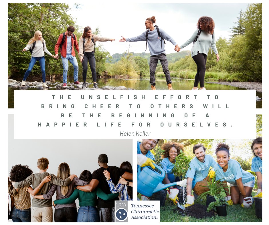 When we reach out to others, not only does it help them, but it also helps us keep life in perspective and can start a trend toward happiness for all we encounter.  #realignyourthinking