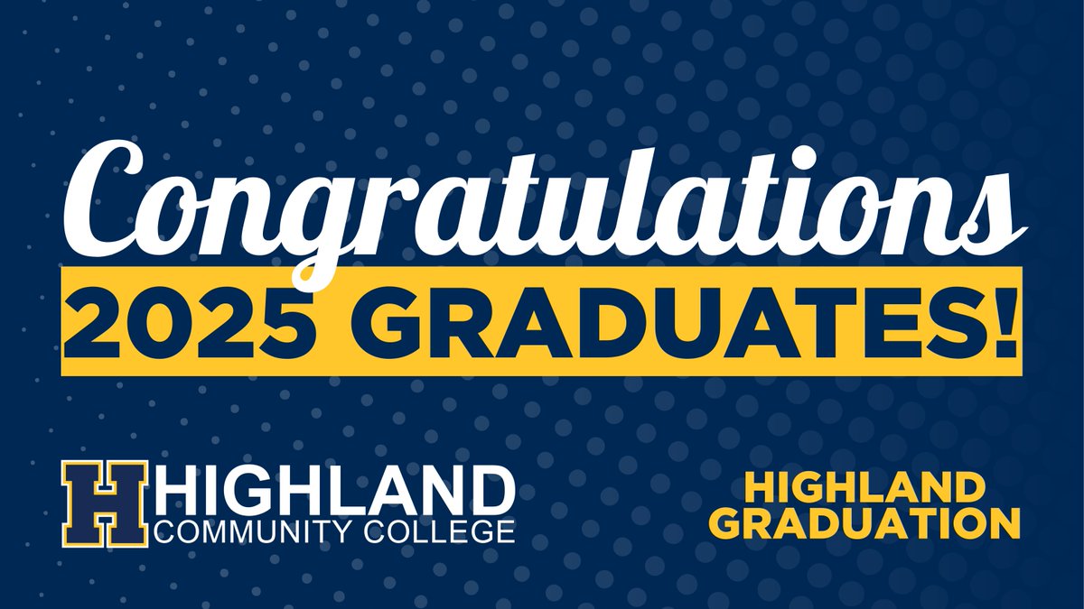 highlandcc's tweet image. Congratulations, to all of our 2025 graduates! Enjoy photos from this year's Highland Campus graduation on our Facebook page! ow.ly/En2S50W54UL