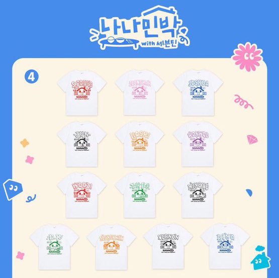 :¨·.·¨: 
 `·..♡⃗ [ nana bnb inspired shirt giveaway ] ˎˊ˗

— 2 winners ( can choose member )
— mbf, like &amp; rt
— must be willing to shoulder sf &amp; willing to wait !

ends : tba