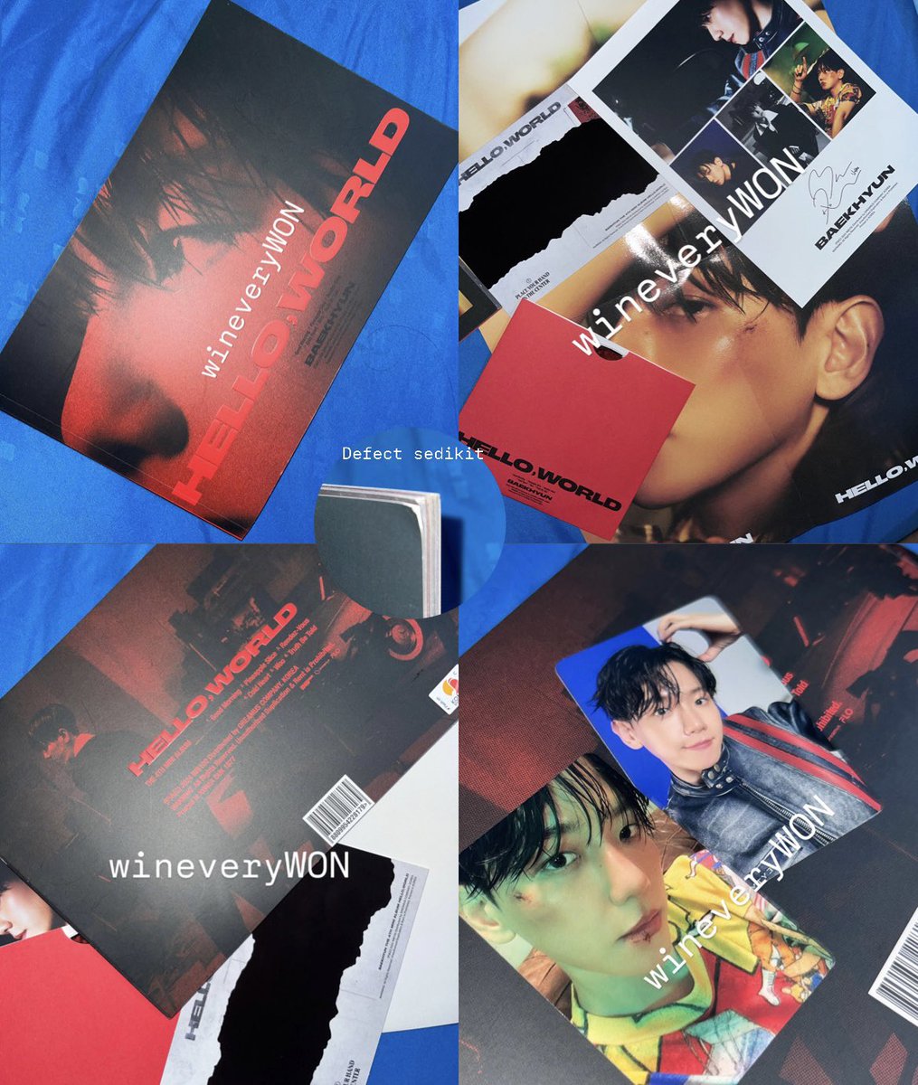 arthistict's tweet photo. #wts Album Bakehyun Hello, World. IDR 75K

exc: Sticker, Postcard, Lyrics poster. 
SISANYA INCLUDE TERMASUK PHOTOCARD 2pcs

✅ adm Oren
✅ langsung CO
❌ packing (2K) 
🏠 Bogor 

tags: wts wtb ina pc album Bakehyun exo hello world photocard
❗️MT AFTER DM❗️ https://t.co/31kX7cEo2K