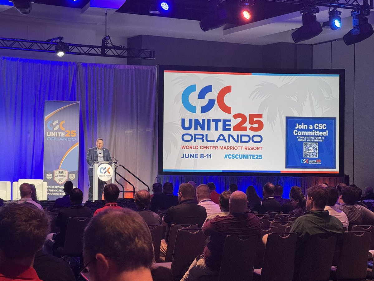 Blake Timm (@timmbr) on Twitter photo The Family Reunion has begun. Looking forward to some great learning and great friends at #cscunite25. <a href="/CollSportsComm/">College Sports Communicators</a> The Family Reunion has begun. Looking forward to some great learning and great friends at #cscunite25. <a href="/CollSportsComm/">College Sports Communicators</a>
