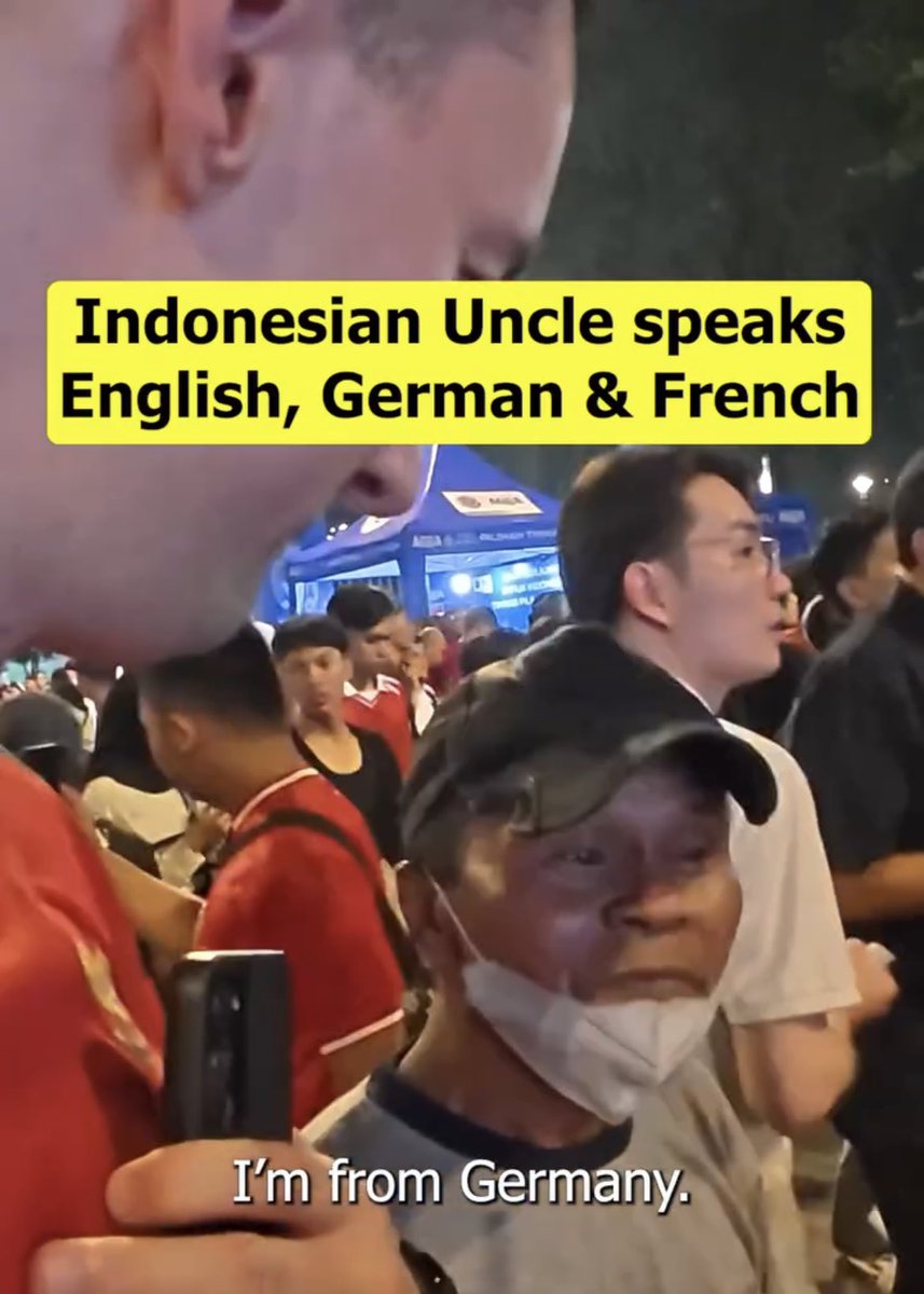 BANGGA‼️ Momen Content Creator luar negeri berbagi pengalaman saat menonton laga pertandingan sepak bola Indonesia🇲🇨

Doi kaget ketemu sama bapak-bapak yang bisa ngomong 3 bahasa negara asing😱