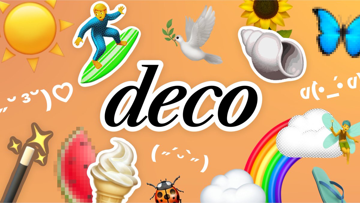 UseDeco's tweet image. Summer’s coming 🌞
We’ve updated our profile 🌈 for the season, new colors, new energy.
Summer update coming soon