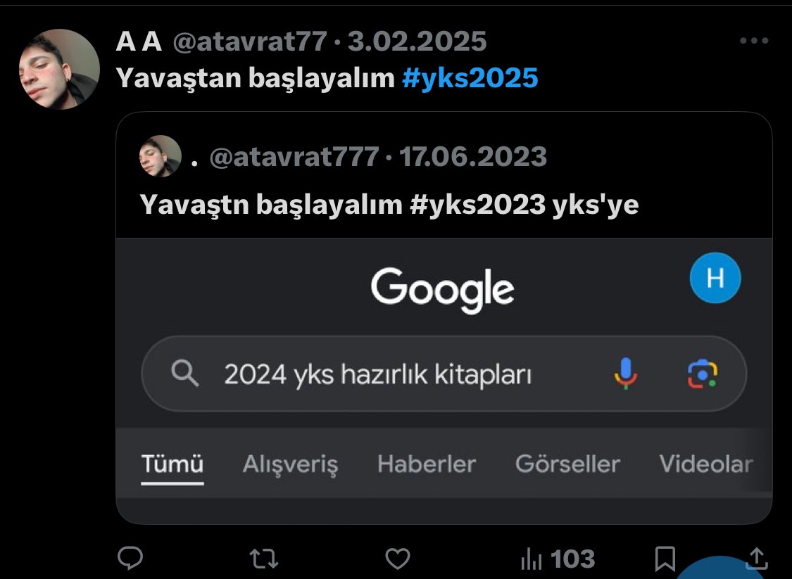atavrat77's tweet photo. Olm yemin ederim sınava başvurmayı unuttum ya https://t.co/gEfggiyRAi