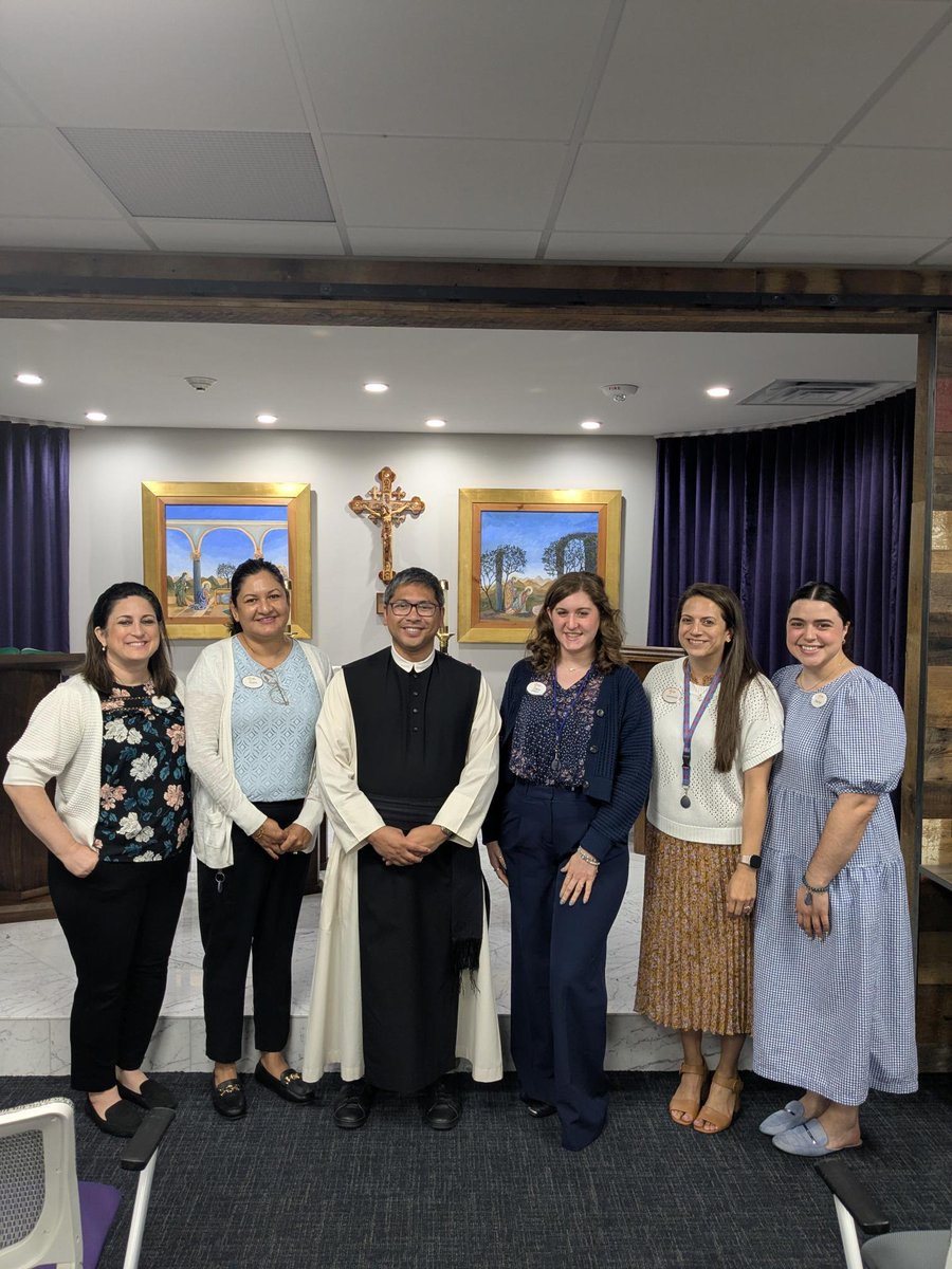 We are grateful to Fr. Philip Neri Lastimosa, O. Cist. for celebrating Mass with our staff! 🙏We reflect on the words from the Gospel to "feed My lambs" and "tend My sheep" as we continue to live out our mission of service to the Dallas community. 💛💙