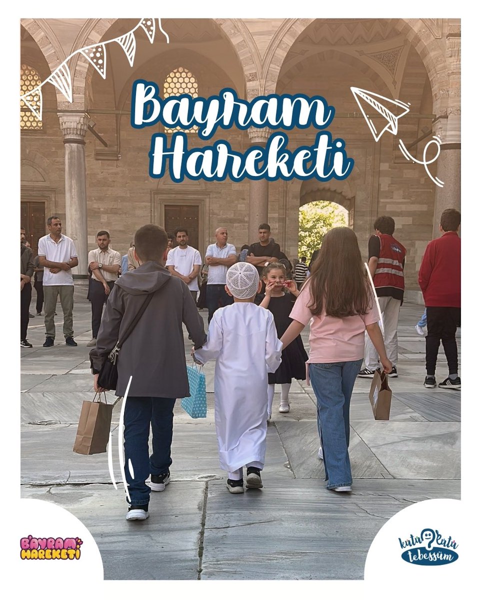 KKTebessum's tweet photo. Çocukların bayramı bayram olsun diye yola çıktık 🎈

Bayram Hareketi kapsamında 4 farklı camiide çocuklarla buluştuk! ✨

#EidMubarak 
👇🏻👇🏻👇🏻👇🏻 https://t.co/UAvsGKqfW3
