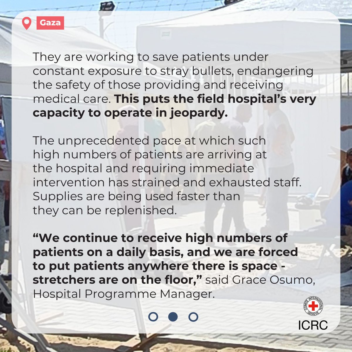 ICRC in Israel & OT tweet media
