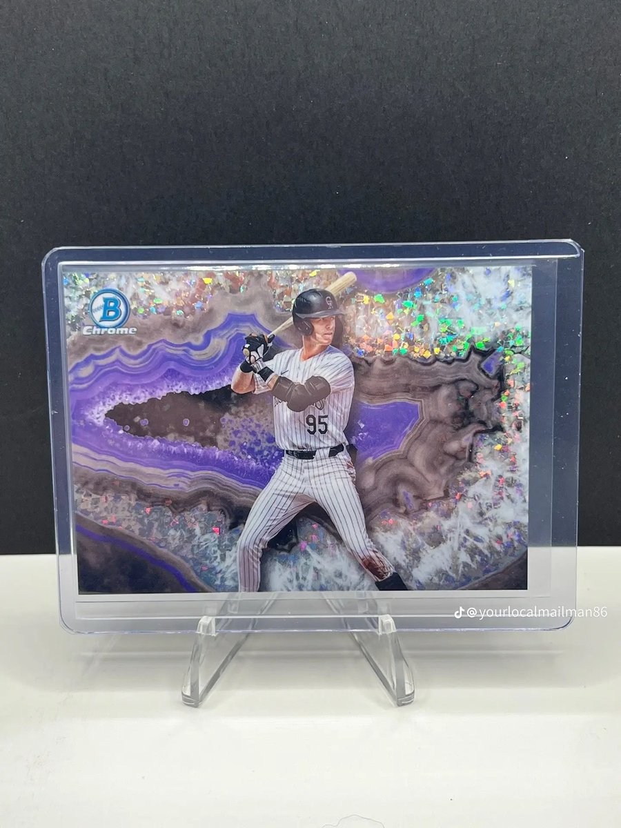 GoingYardBreaks's tweet photo. These 2025 Bowman have been 🔥🔥🔥 #TheHobby https://t.co/TQv9VfdoLy