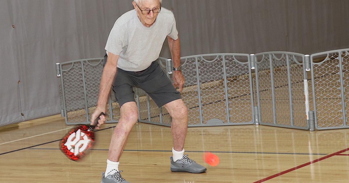 95-year-old Pickleball player says: ‘You have to keep moving' dlvr.it/TLF0vs #watertown #wisconsin