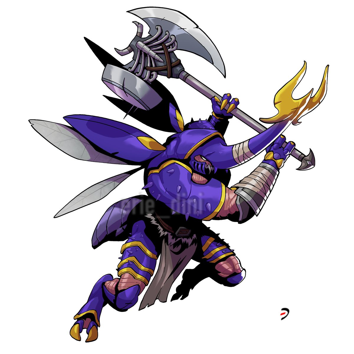 guraguradesign's tweet photo. commission: bugbarian https://t.co/c8aH3hkZ6B