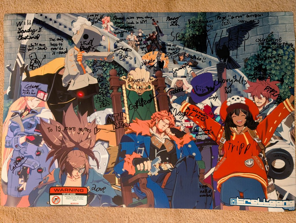 The ATL FGC is such a special group of people. My heart is feeling very full, much love to everyone in this scene. ATL will always feel like home to me. 💖

Thank you <a href="/TheRaidTrooper/">RAID 👌🖤</a> for making this, and everyone who signed it.

Go your locals, they might just change your life.