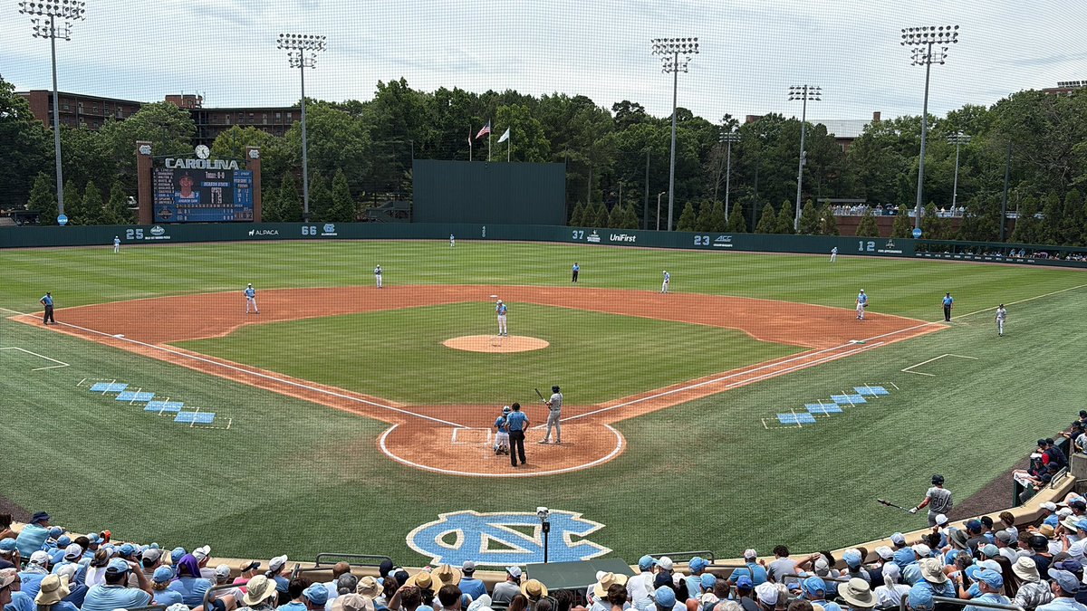 Joe Healy (@joehealyd1) on Twitter photo A ticket to Omaha will be earned today in Chapel Hill. <a href="/ArizonaBaseball/">Arizona Baseball</a> is up 1-0 early thanks to a solo HR for Garen Caulfield around the LF foul pole. A ticket to Omaha will be earned today in Chapel Hill. <a href="/ArizonaBaseball/">Arizona Baseball</a> is up 1-0 early thanks to a solo HR for Garen Caulfield around the LF foul pole.