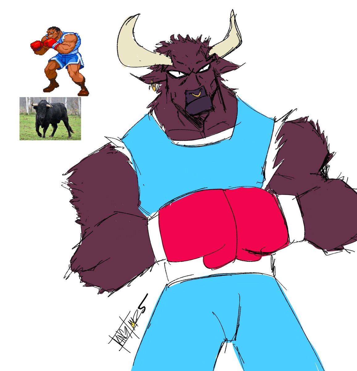Balrog.
#StreetFighter