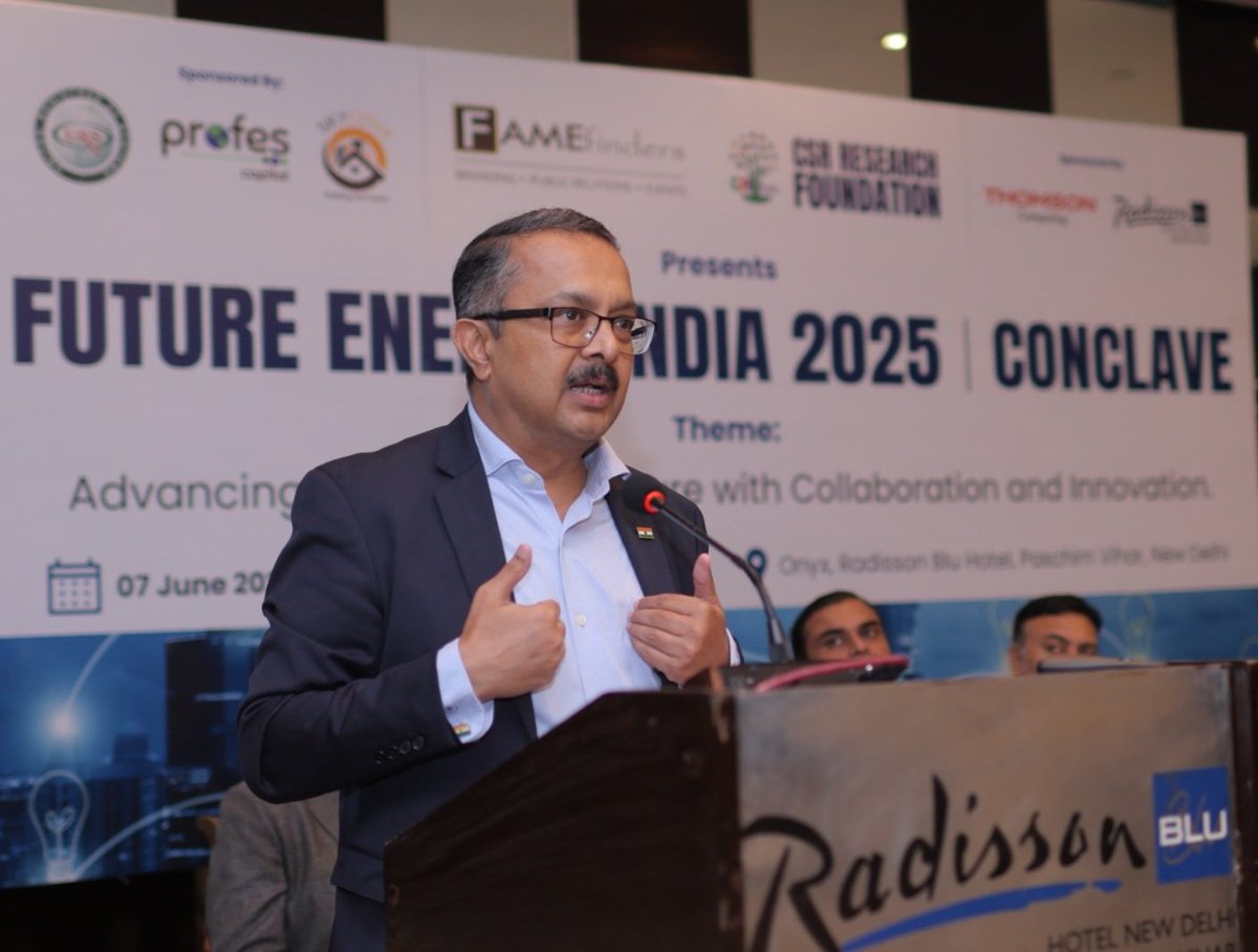 Colonel Rohit Dev (RDX) 🇮🇳 (@rdxthinksthat) on Twitter photo We have to Do More for Bharat for us to ensure #NetZero2070 through a "Just Energy Transition", duly enabled by an Industrial Revolution in Bharat as we surge in the #ViksitBharat2047 Era
Energy Security must be in the Union List !
JAI HIND 🇮🇳
<a href="/rashtrapatibhvn/">President of India</a> <a href="/mnreindia/">Ministry of New and Renewable Energy (MNRE)</a> We have to Do More for Bharat for us to ensure #NetZero2070 through a "Just Energy Transition", duly enabled by an Industrial Revolution in Bharat as we surge in the #ViksitBharat2047 Era
Energy Security must be in the Union List !
JAI HIND 🇮🇳
<a href="/rashtrapatibhvn/">President of India</a> <a href="/mnreindia/">Ministry of New and Renewable Energy (MNRE)</a>