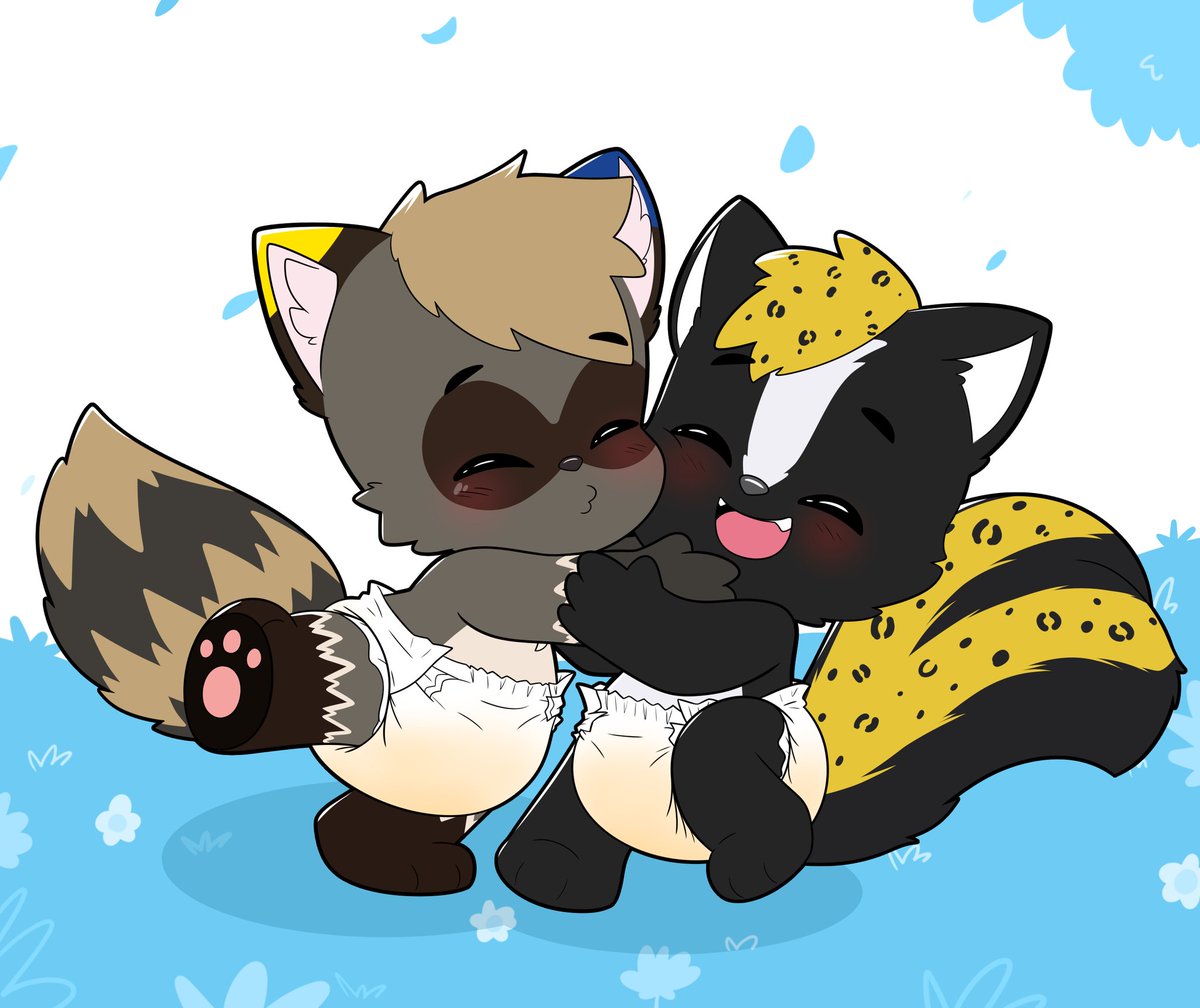 Comi del YCH que <a href="/Pinkitsuu/">Pinkitsuu</a> tiene orita a la venta, aposhen o los muerdo uwu
Boggy y su amigo Kanai, TQM zorrishito !